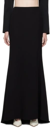 VALENTINO BLACK COUTURE MAXI SKIRT