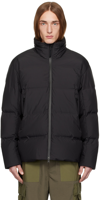 NORSE PROJECTS ARKTISK BLACK STAND COLLAR DOWN JACKET