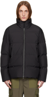 Norse Projects Arktisk Black Stand Collar Down Jacket In Black