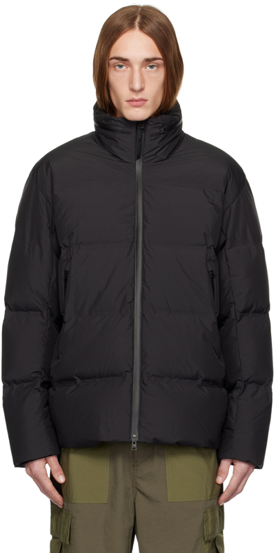 Norse Projects Arktisk Black Stand Collar Down Jacket