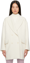 MAX MARA WHITE MEANA COAT