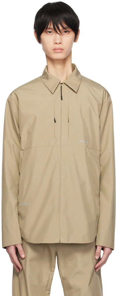 Norse Projects Beige Jens Jacket In Sand