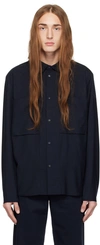 NORSE PROJECTS NAVY JENS SHIRT