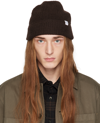 NORSE PROJECTS BROWN RIB BEANIE