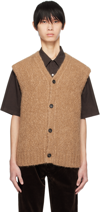 NORSE PROJECTS BROWN AUGUST VEST
