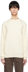 NORSE PROJECTS OFF-WHITE RIB SWEATER