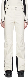 MONCLER OFF-WHITE GORE-TEX TROUSERS