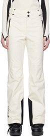 Moncler Gore-tex Infinium High-rise Flared Ski Pants In 35 White