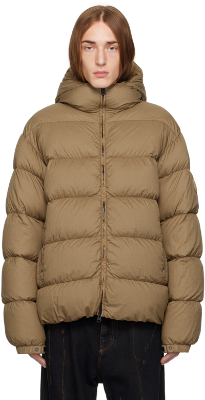 Mackage Khaki Adelmo-lc Down Jacket In Lt Camel