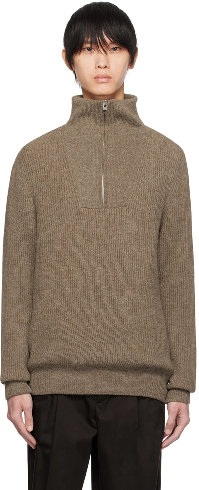 Norse Projects Taupe Arild Jumper