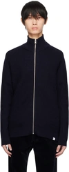 NORSE PROJECTS NAVY HAGEN SWEATER