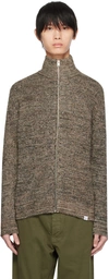 Norse Projects Brown Hagen Sweater In Camel