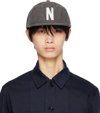 NORSE PROJECTS grey SPORTS CAP