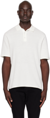 RAG & BONE OFF-WHITE HARVEY POLO