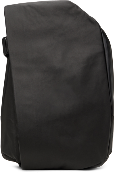 Côte And Ciel Black Isar M Backpack In Brown