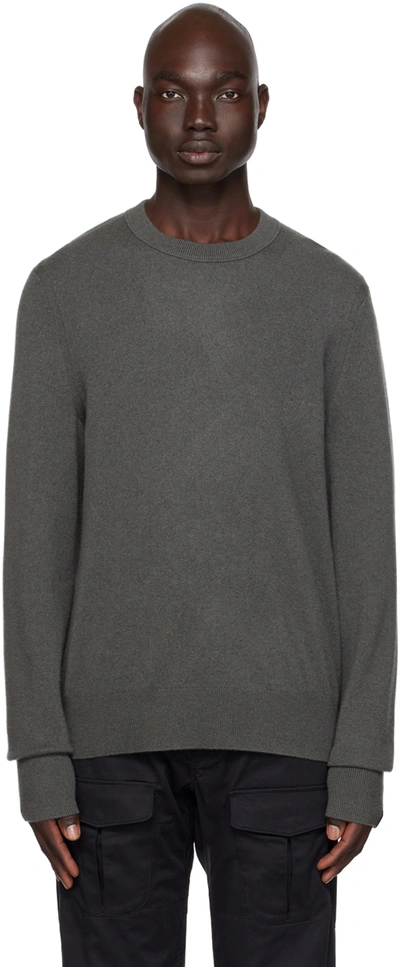 Rag & Bone Khaki Harding Sweater In Shadowgrn