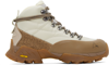 Roa Tech Fabric Andreas Trecking Boots With Vibram Sole In 110 Bone White Gum