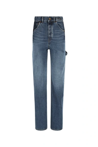 Chloé Chloe Ladies Denim Flare Pinatubo Flared Jeans In 45d