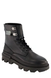 KARL LAGERFELD LUG SOLE WORK BOOT