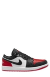 Jordan Air  1 Low Sneakers In White/ Black/ Varsity Red