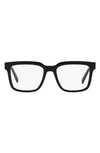 DOLCE & GABBANA 52MM SQUARE OPTICAL GLASSES