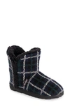 Muk Luks Cheyenne Indoor/outdoor Slipper In Navy Plaid