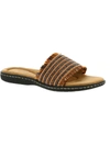 ARRAY CABRILLO WOMENS WOVEN BRAIDED SLIDE SANDALS