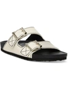 Madden Girl Boxer Womens Pool Slip On Slide Sandals In Multi