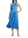 A.l.c Women's Renzo Ii Asymmetric Pleated Midi-dress In Multi