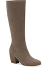 STYLE & CO WARRDA WOMENS PULL ON POINTED TOE MID-CALF BOOTS
