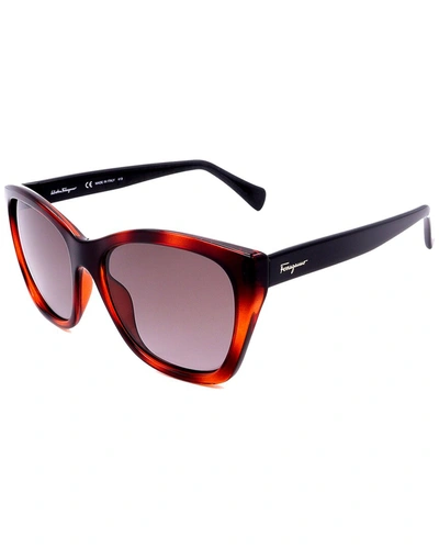 Ferragamo Women's Sf957s 56mm Sunglasses In Multi