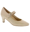 Ros Hommerson Kiki Mary Jane Pump - Medium Width In Nude Lizard Leather In Multi