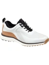 Johnston & Murphy Luxe Hybrid Mens Waterpoof Leather Golf Shoes In Multi
