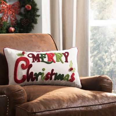 Safavieh Jingles Pillow In Green