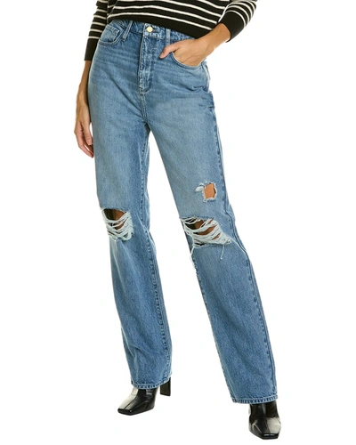 TRIARCHY MEDIUM INDIGO HIGH-RISE STRAIGHT JEAN