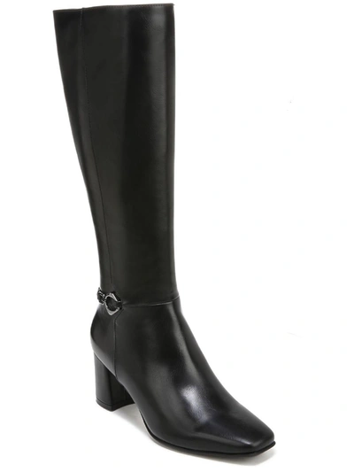 Naturalizer Waylon Womens Faux Leather Wide Calf Knee-high Boots In Multi