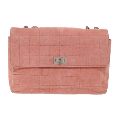 Pre-owned Chanel Suede Shoulder Bag () In Pink