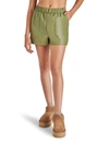 STEVE MADDEN FAUX THE RECORD SHORT IN DUSTY OLIVE