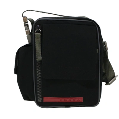 Prada Synthetic Shoulder Bag () In Black