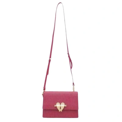 Prada Leather Shoulder Bag () In Red