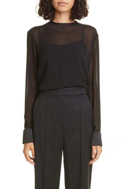 Max Mara Strano Shirt In Black