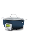 Greenpan 6 Quart Essential Smart Skillet In Blue