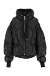 KHRISJOY KHRISJOY WOMAN BLACK POLYESTER PUFF DOWN JACKET