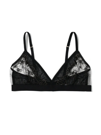 Hanky Panky Written In The Stars Bralette In Black