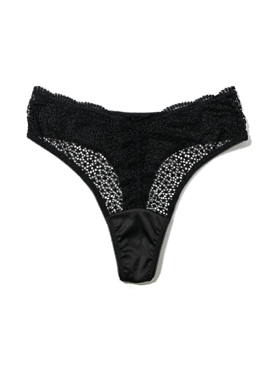Hanky Panky Wrapped Around You Thong In Black