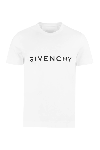 Givenchy T-shirt In White Cotton In New