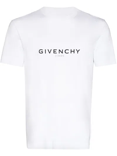 Givenchy Logo-print Cotton T-shirt In White