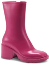 Inc Everettp Womens Block Heel Square Toe Mid-calf Boots In Pink