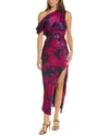 Nicholas Calantha Off-shoulder Dress In Pink