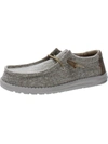 HEY DUDE WALLY ASCEND MENS SLIP-ON COMFY LOAFERS